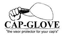 CAP-GLOVE "THE VISOR PROTECTOR FOR YOUR CAP