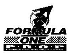 FORMULA ONE P R O P PROFESSIONAL RACING OUTBOARD PERFORMANCE TOUR