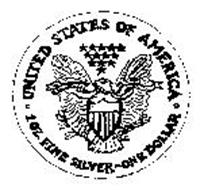 UNITED STATES OF AMERICA 1 OZ. FINE SILVER-ONE DOLLAR