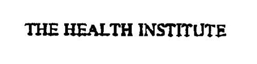 THE HEALTH INSTITUTE