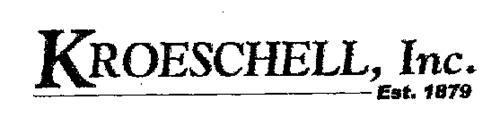KROESCHELL, INC. EST. 1879