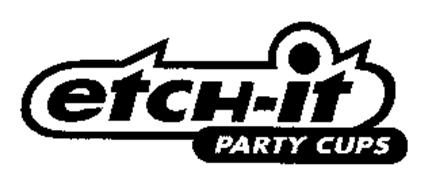 ETCH-IT PARTY CUPS
