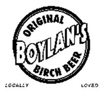 BOYLAN'S ORIGINAL BIRCH BEER LOCALLY LOVED