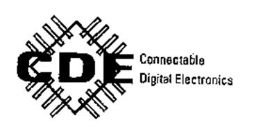 CDE CONNECTABLE DIGITAL ELECTRONICS