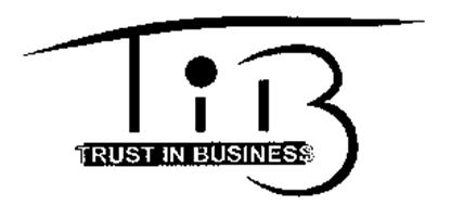 TIB TRUST IN BUSINESS