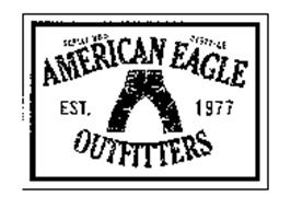 AMERICAN EAGLE OUTFITTERS EST. 1977 SERIAL NO# 01977-AE