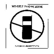 NO CELL PHONE ZONE WWW.NOCELLPHONEZONE.COM