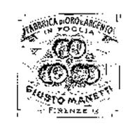 FABBRICA DI ORO E ARGENTO IN FOGLIA GIUSTO MANETTI FIRENZE ESPOSIZIONE ITALIANA 1861 MILANO 1881 1884 TORINO