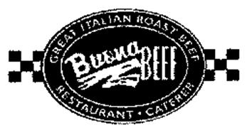 BUONA BEEF GREAT ITALIAN ROAST BEEF RESTAURANT CATERER