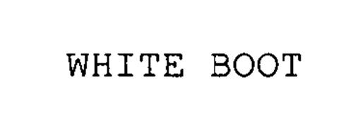 WHITE BOOT