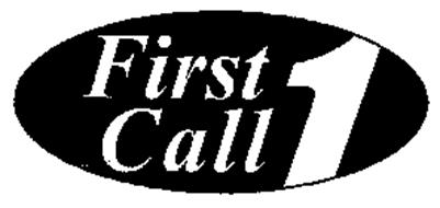 FIRST CALL 1