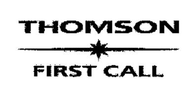 THOMSON FIRST CALL