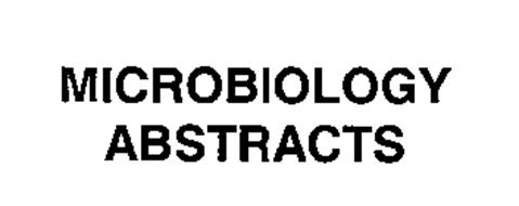 MICROBIOLOGY ABSTRACTS