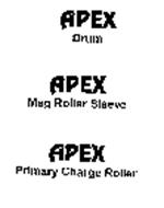 APEX DRUM APEX MAG ROLLER SLEEVE APEX PRIMARY CHARGE ROLLER