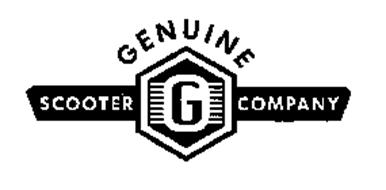 G GENUINE SCOOTER COMPANY