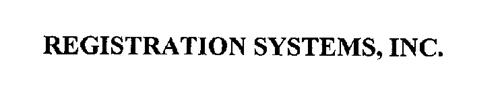 REGISTRATION SYSTEMS, INC.