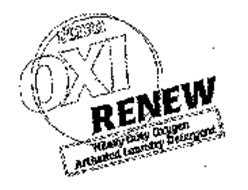 ULTRA OXI RENEW HEAVY DUTY OXYGEN ACTIVATED LAUNDRY DETERGENT