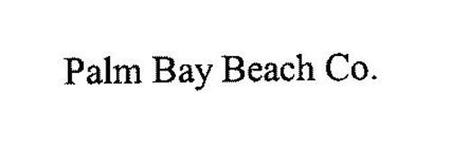 PALM BAY BEACH CO.