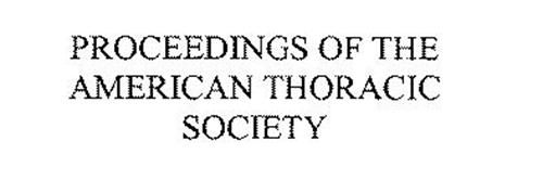 PROCEEDINGS OF THE AMERICAN THORACIC SOCIETY