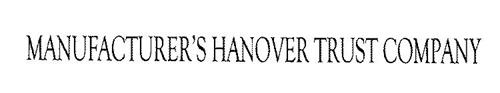 MANUFACTURER'S HANOVER TRUST COMPANY