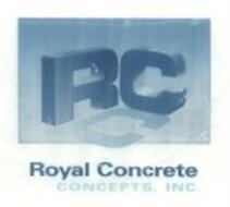RC ROYAL CONCRETE CONCEPTS, INC.
