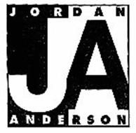 JA JORDAN ANDERSON