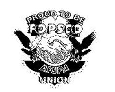 PROUD TO BE FOPSCO AFSPA UNION