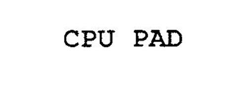 CPU PAD