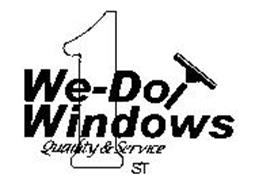 WE-DO WINDOWS QUALITY & SERVICE 1ST