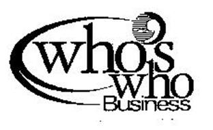 WHO'S WHO BUSINESS