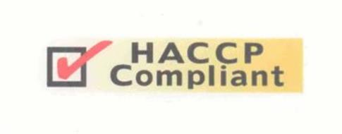 HACCP COMPLIANT