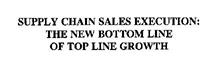 SUPPLY CHAIN SALES EXECUTION: THE NEW BOTTOM LINE OF TOP LINE GROWTH