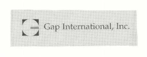 GAP INTERNATIONAL, INC.