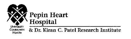 DR. KIRAN C. PATEL RESEARCH INSTITUTE AT PEPIN HEART HOSPITAL UNIVERSITY COMMUNITY HEALTH