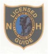 NH LICENSED GUIDE STATE OF NEW HAMPSHIRE LIVE FREE OR DIE