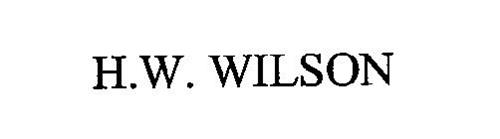 H.W. WILSON