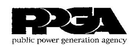 PPGA PUBLIC POWER GENERATION AGENCY