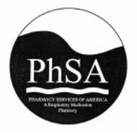 PHSA PHARMACY SERVICES OF AMERICA A RESPIRATORY MEDICATION PHARMACY