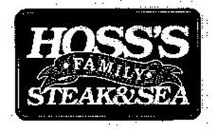 HOSS'S · FAMILY · STEAK&SEA