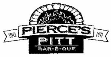PIERCE'S PITT BAR-B-QUE SINCE 1971