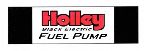 HOLLEY BLACK ELECTRIC FUEL PUMP