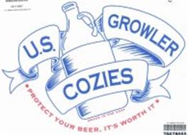 U.S. GROWLER COZIES ·PROTECT YOUR BEER, IT'S WORTH IT· MADE IN THE USA·
