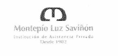 M MONTEPÍO LUZ SAVIÑÓN INSTITUCIÓN DE ASISTENCIA PRIVADA DESDE 1902
