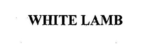WHITE LAMB