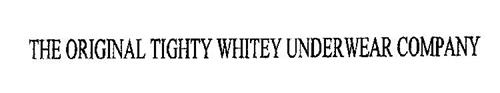 THE ORIGINAL TIGHTY WHITEY UNDERWEAR COMPANY