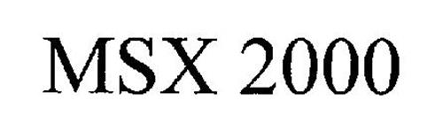 MSX 2000