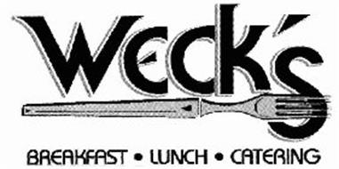 WECK'S BREAKFAST · LUNCH · CATERING