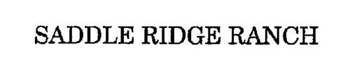 SADDLE RIDGE RANCH