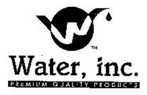 W WATER, INC. PREMIUM QUALITY PRODUCTS