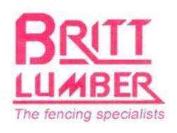 BRITT LUMBER THE FENCING SPECIALISTS